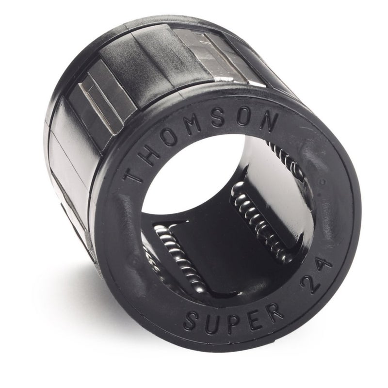 SUPER20, Ball Bushing Bearing, Super, Closed, for end supported applications, self-aligning; use with 1.25 in Diameter Shaft